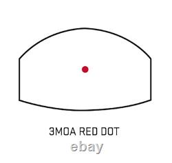 1x25 Mini Reflex Sight 3 MOA Dot Reticle Red Dot Sight Scope Picatinny QD Mount