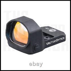 6moa Red Dot Pistol Optic For Glock Mos 17 19 45 Fastfire Viper Razor Big Lens