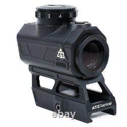 AT3T ALPHA + 4xRDM Red Dot Kit Includes Red Dot Sight & 4x Magnifier