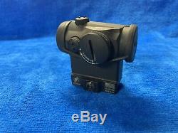 Aimpoint Micro T-1 2MOA Red Dot Sight with American Defense QD Mount T1 ADM 1/3rd