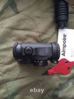 Aimpoint Micro T-2 2MOA Red Dot with LaRue LT660 Quick Detach Front Post Height