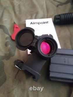 Aimpoint Micro T-2 2MOA Red Dot with LaRue LT660 Quick Detach Front Post Height