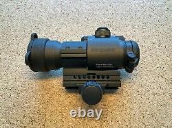 Aimpoint PRO Red Dot Sight with QRP2 Mount and Spacer 2 MOA 12841 No Box