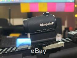 Aimpoint T1 Micro H1 39mm 2 MOA Red Dot Sight Basically New