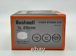 Bushnell First Strike 2 Reflex Red Dot Sight. Black, 3 MOA Dot Reticle
