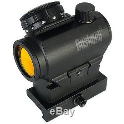 Bushnell TRS25 3 MOA Red Dot Gun Sight Rifle Scope with Hi Rise Picatinny Mount