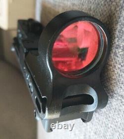 C-MORE Railway Holographic Red Dot Sight with Standard SWITCH, 6 MOA