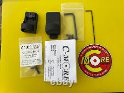 C-MORE? STS2 Micro Red Dot Sight, 6MOA Dot, EXCELLENT & Dream Plastics Cover