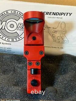 C-MORE Serendipity 1911 Holographic Red Dot CLICK SWITCH, 6 MOA. 750 Wide, Red