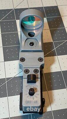 C-More RAILWAY Red Dot Holographic Rifle Sight, Standard Switch, 2 MOA, Gray