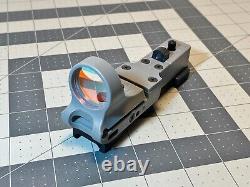 C-More RAILWAY Red Dot Holographic Rifle Sight, Standard Switch, 2 MOA, Gray
