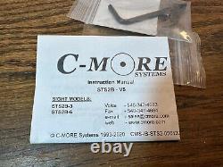 C-More Systems Aluminum Red Dot 6-MOA Small STS Tactical Reflex Sight STS2B-6