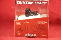 Crimson Trace 0101800 RAD Micro Compact Matte Black 1x 3 MOA Red Dot Reticle