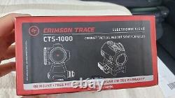 Crimson Trace 1x Compact Red Dot Sight 2 MOA Dot Reticle CTS-1000 New