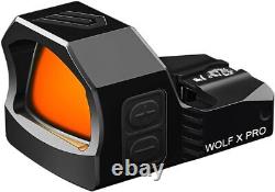 Cyelee Wolf X PRO Multi-Reticle Duty Red Dot RMR/507C Footprint 2 MOA 26 Circle