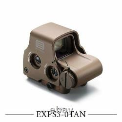 EOTECH Holographic Weapon Sight TAN 68MOA Ring & 1 MOA Dot EXPS3-0TAN