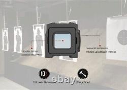 Enclosed Reflex Optic Red Dot Sight For Glock 19x Mos Fde Motion Sensor