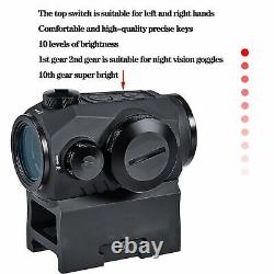 For Sig Sauer Romeo5 SOR52001 1x20mm Compact 2 MOA Red Dot Sight (Hi/Low Mount)