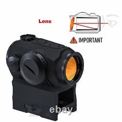 For Sig Sauer Romeo5 SOR52001 1x20mm Compact 2 MOA Red Dot Sight (Hi/Low Mount)