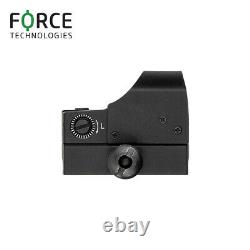 Force Mini Reflex Red Dot Sight RDS 1x25mm with one-button operation, 3.5MOA