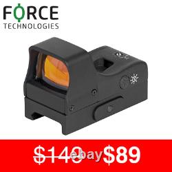 Force Mini Reflex Red Dot Sight RDS 1x27 mm with one-button operation, 3.5MOA