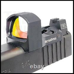 Glock 43x Mos 48 Mos G43x Open Reflex Red Dot Pistol Sight Vector Optics Frenzy