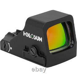 HOLOSUN 6MOA Green Dot-Only Open Reflex Sight With Shake Awake (HE407K-GR-X2)