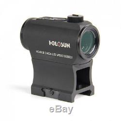 HOLOSUN Classic Micro Red Dot Sight (2 MOA) with Riser HS403B