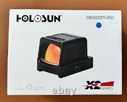 HOLOSUN HE509T-RD X2 Enclosed Reflex Dot Sight Red Multi Reticle