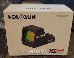 HOLOSUN HS507K X2 Open Reflex Sight Red Reticle