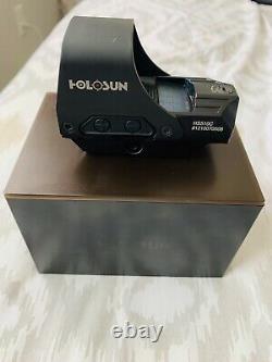 HOLOSUN HS510C MOA Open Reflex Circle Red Dot Sight Battery CR2032 + Cleaning