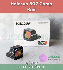 Holosun 507COMP Red Dot Sight Optic HS507COMP 2 MOA Dot & 8/20/32 MOA Circle