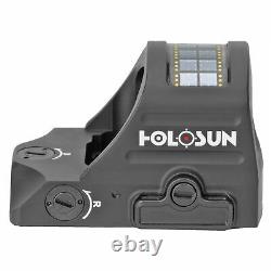 Holosun 507C HS507C X2 Red Dot Handgun Reflex Sight 2 MOA, 32 MOA, RMR Footprint