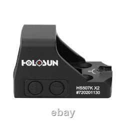 Holosun 507K-X2 Micro Red Dot Sight HS507K-X2