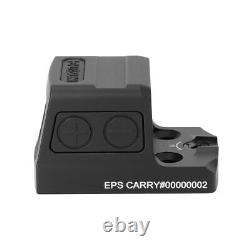Holosun EPS Carry Red 2MOA Dot, 7075 Aluminum, Shake Awake (EPS-CARRY-RD-2)