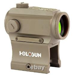 Holosun HS403B 20mm Micro Sight 2 MOA Red Dot / FDE