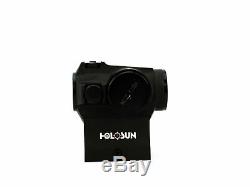 Holosun HS403R Classic Series Red Dot Sight, 1x, 2 MOA Dot, CR2032 Battery