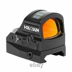 Holosun HS407C-V2 Reflex Sight 1x 2 MOA Red Dot