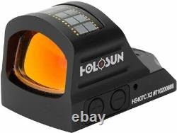 Holosun HS407C-X2 Red Dot Handgun Open Reflex Sight 2 Moa RMR