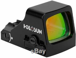 Holosun HS407K Red Dot Sight, 6 MOA Dot, Black, HS407K Reflex Red Dot Sight
