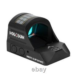 Holosun HS507C X2 Micro Red 2 MOA Dot Solar Reflex Sight For Pistols