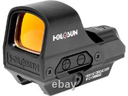 Holosun HS510C Red Dot Open Reflex Sight 2 MOA Dot & 65 MOA Circle