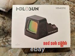 Holosun Hs407k 6moa Red Dot Sight - Big Buttons Version