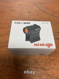 Holosun Micro Red-Dot Sight (2 MOA) with Riser HS403B With Shake Awake