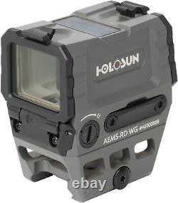 Holosun OPMOD AEMS Reflex Red Dot Sight, Red 2 MOA Dot and AEMS-RD WG-KIT2023