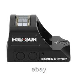 Holosun Open Reflex Optical Red Dot Sight HS507C X2