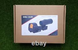 Holosun Red Circle Dot Reflex Sight Combo with HM3X Magnifier HS510C+HM3X
