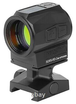 Holosun SCRS-RD-2 Solar Powered 2 MOA Reflex Red Dot Optic With Co-Witness Mount