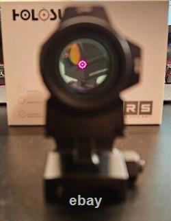 Holosun SCRS-RD-MRS Solar Charging Multi Reticle Red Circle Dot Sight