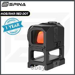 LED 3MOA Red Dot Enclosed Sight Rifle Scope MOS/RMR Footprint Sightng G17/19/43